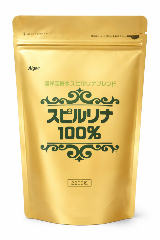 Спирулина 100% 2200 таб. по 200 мг